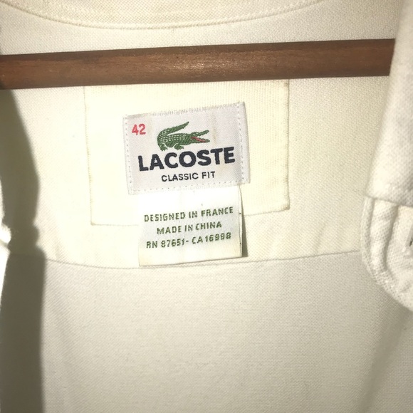 Lacoste Button-down - Picture 2 of 2